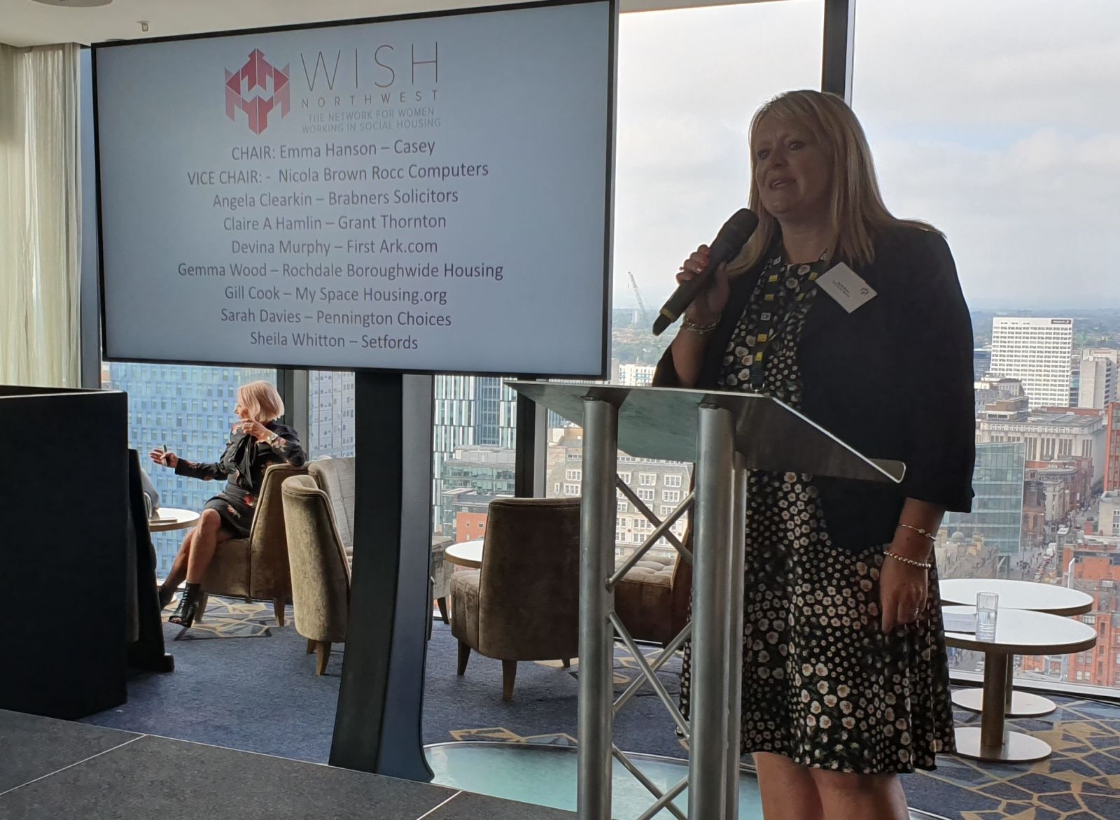 Emma Hanson - Chair WISH North West